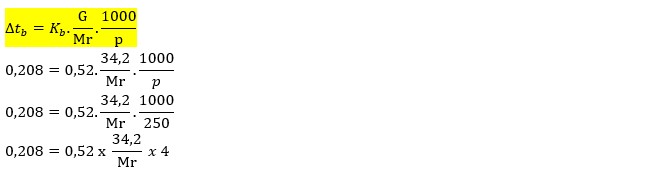 kenaikan titik didih