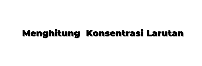 konsentrasi
