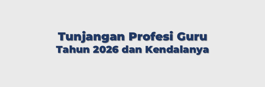 tunjangan profesi guru